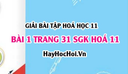 Giải bài 1 trang 31 SGK Hoá 11: Tính chất hoá học của Nitơ